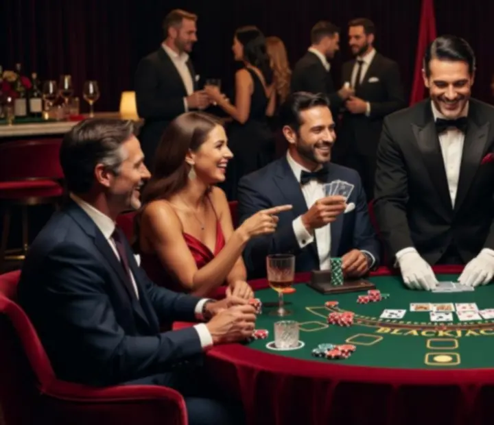 Galeria zdjęć z różnych realizacji wieczorów blackjack 